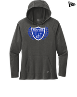 Nouvel Catholic Central Boys Basketball Custom Shield - New Era Tri-Blend Hoodie