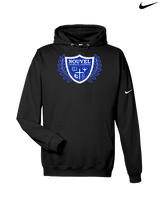 Nouvel Catholic Central Boys Basketball Custom Shield - Nike Club Fleece Hoodie