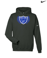 Nouvel Catholic Central Boys Basketball Custom Shield - Nike Club Fleece Hoodie