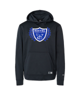 Nouvel Catholic Central Boys Basketball Custom Shield - Oakley Performance Hoodie