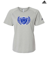 Nouvel Catholic Central Boys Basketball Custom Shield - Womens Adidas Performance Shirt