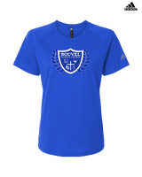 Nouvel Catholic Central Boys Basketball Custom Shield - Womens Adidas Performance Shirt