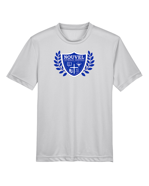 Nouvel Catholic Central Boys Basketball Custom Shield - Youth Performance Shirt
