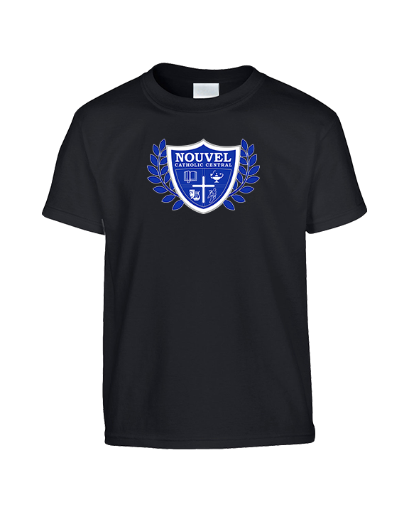 Nouvel Catholic Central Boys Basketball Custom Shield - Youth Shirt