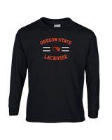 OSU Lacrosse Curve - Cotton Longsleeve