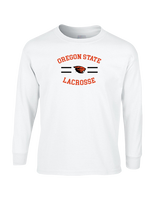 OSU Lacrosse Curve - Cotton Longsleeve
