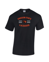 OSU Lacrosse Curve - Cotton T-Shirt