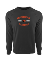 OSU Lacrosse Curve - Crewneck Sweatshirt