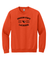 OSU Lacrosse Curve - Crewneck Sweatshirt