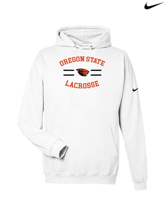 OSU Lacrosse Curve - Nike Club Fleece Hoodie