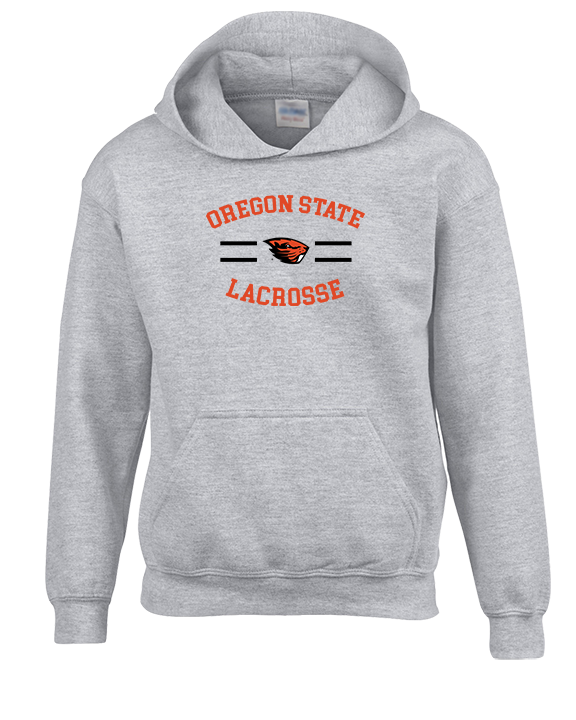 OSU Lacrosse Curve - Youth Hoodie