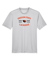 OSU Lacrosse Curve - Youth Performance Shirt