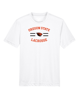 OSU Lacrosse Curve - Youth Performance Shirt