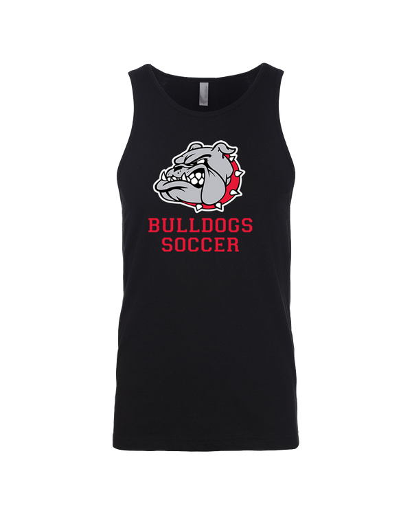 Oak Hills HS Soccer Dog Head - Mens Tank Top
