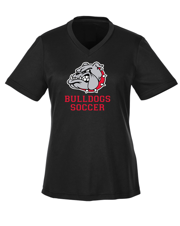 Oak Hills HS Soccer Dog Head - Womens Performance Shirt