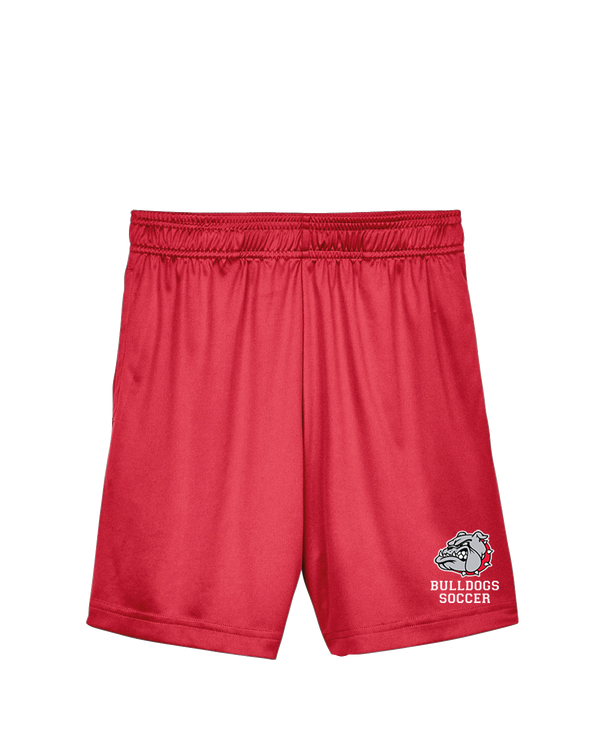 Oak Hills HS Soccer Dog Head Red - Youth Short