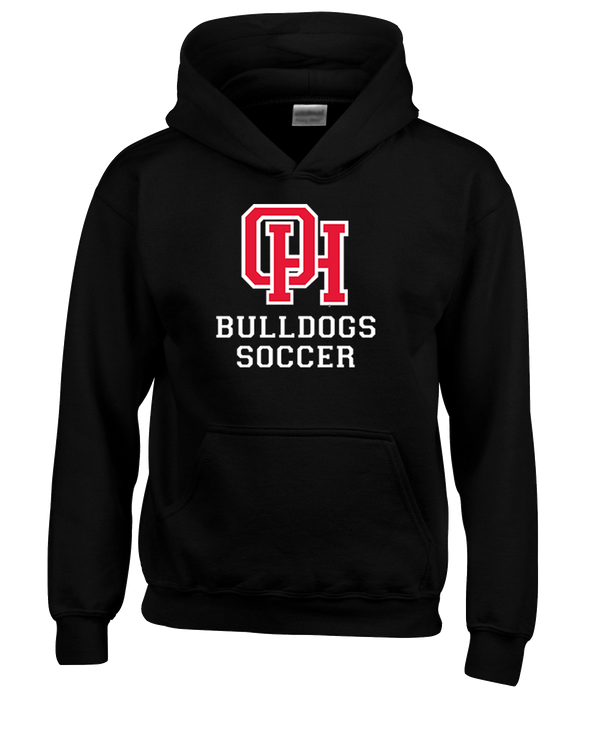 Oak Hills HS Soccer Emblem - Cotton Hoodie
