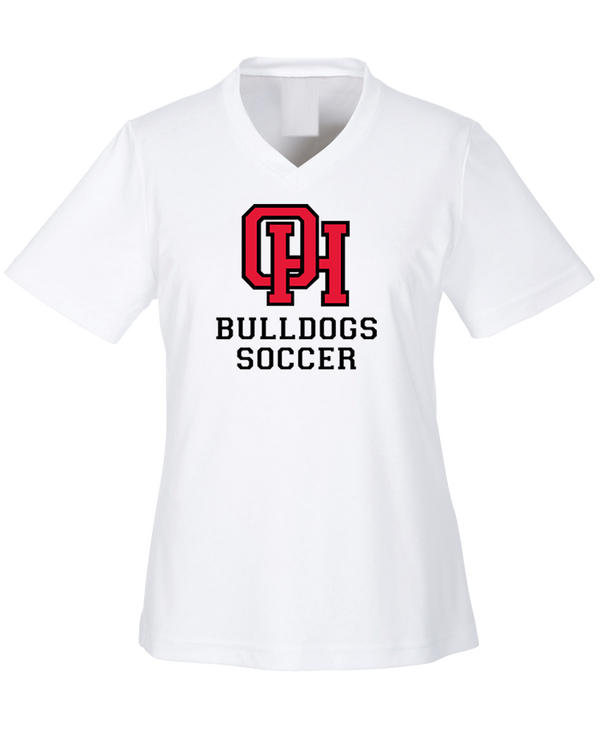 Oak Hills HS Soccer Emblem - Womens Performance Shirt