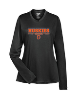 Oak Park-River Forest HS Baseball Border - Womens Performance Longsleeve