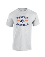 Oak Park-River Forest HS Baseball Curve - Cotton T-Shirt