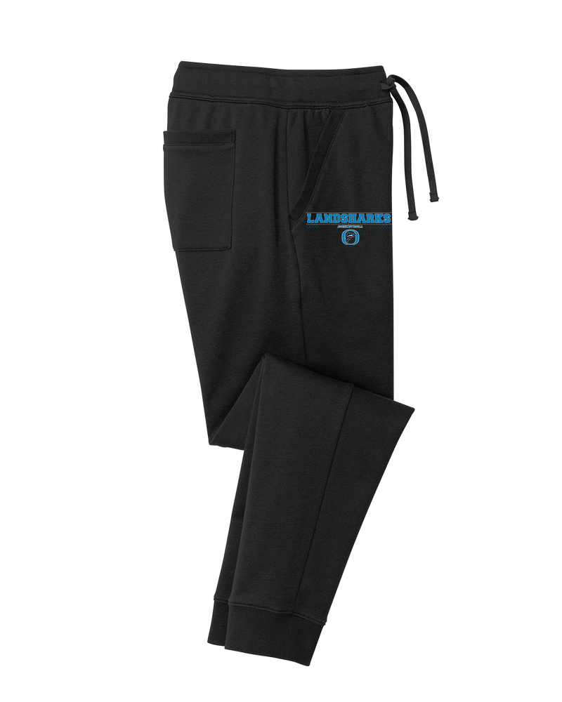 Oceanside Collegiate Academy Girls Basketball Border - Cotton Joggers