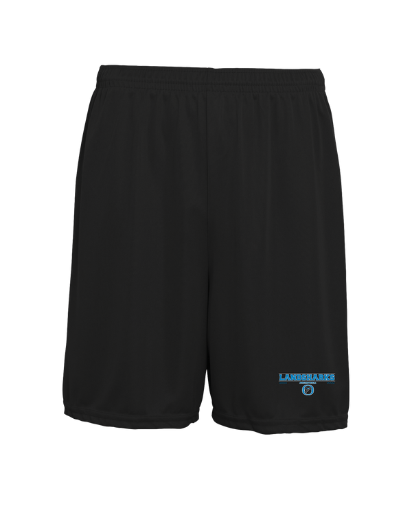 Oceanside Collegiate Academy Girls Basketball Border - 7 inch Training Shorts