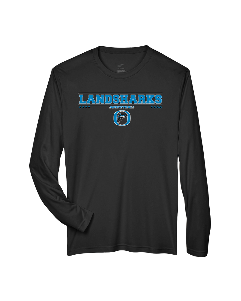 Oceanside Collegiate Academy Girls Basketball Border - Performance Long Sleeve