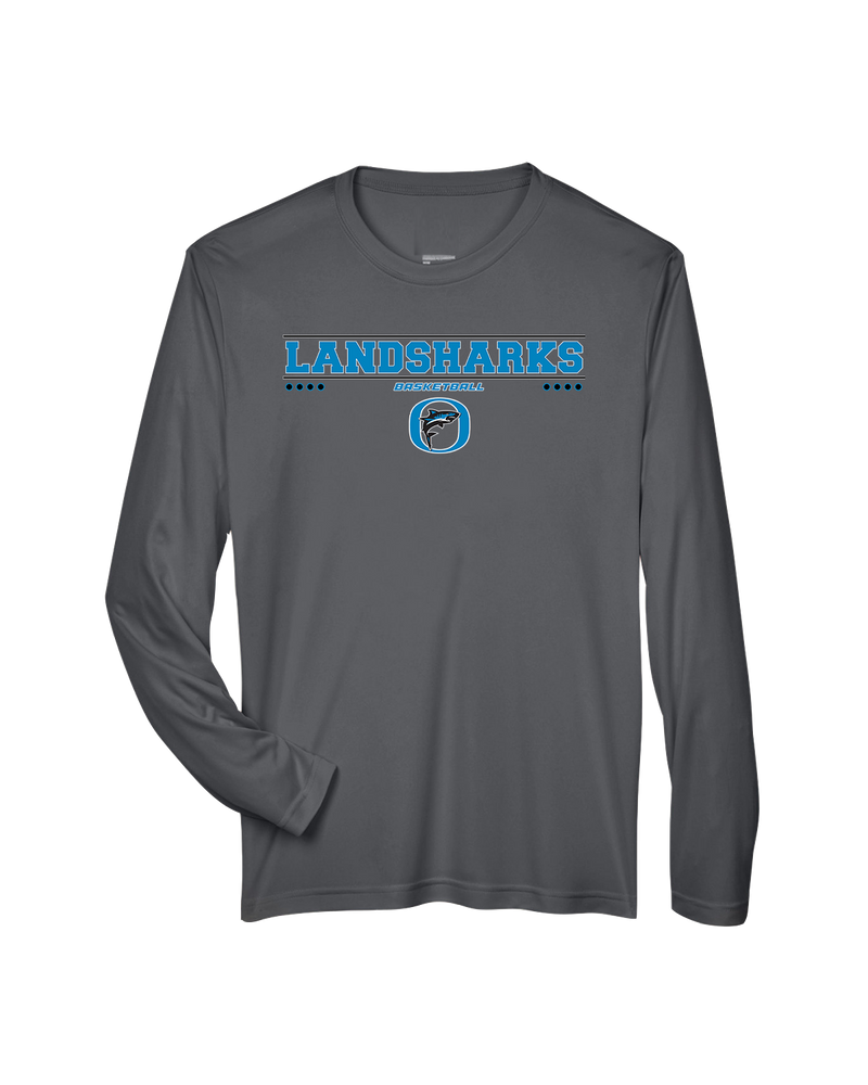 Oceanside Collegiate Academy Girls Basketball Border - Performance Long Sleeve