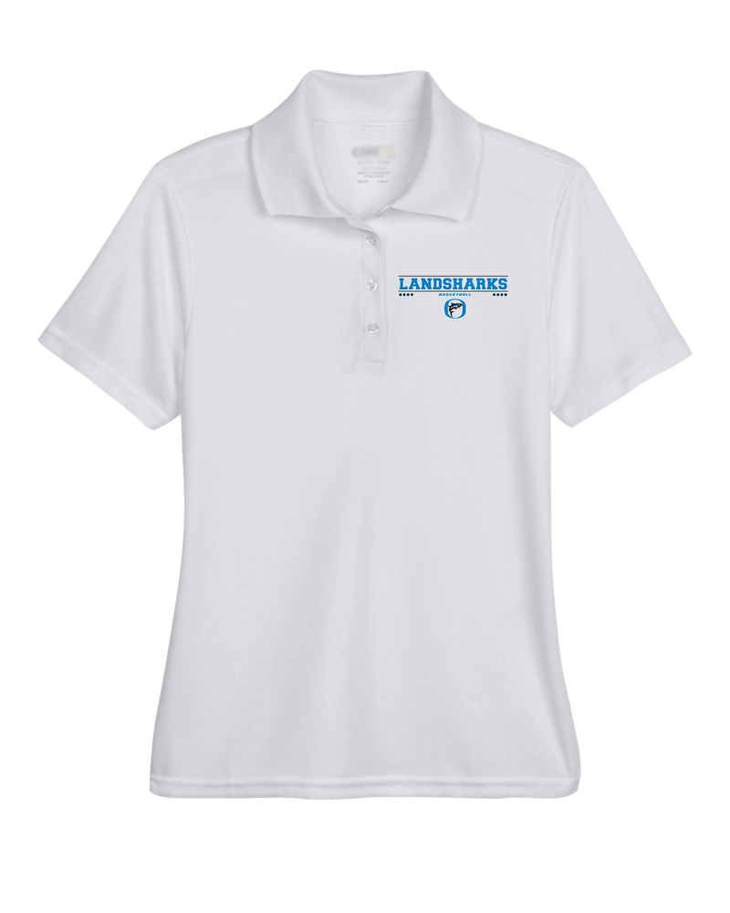 Oceanside Collegiate Academy Girls Basketball Border - Womens Polo