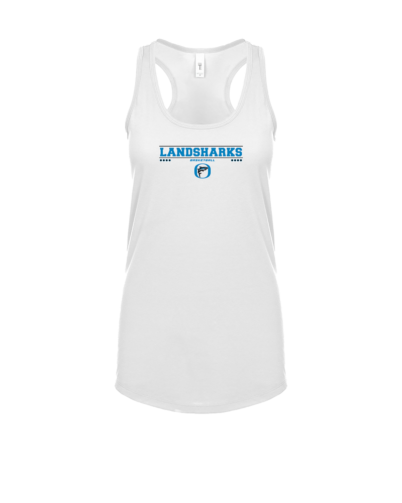 Oceanside Collegiate Academy Girls Basketball Border - Womens Tank Top