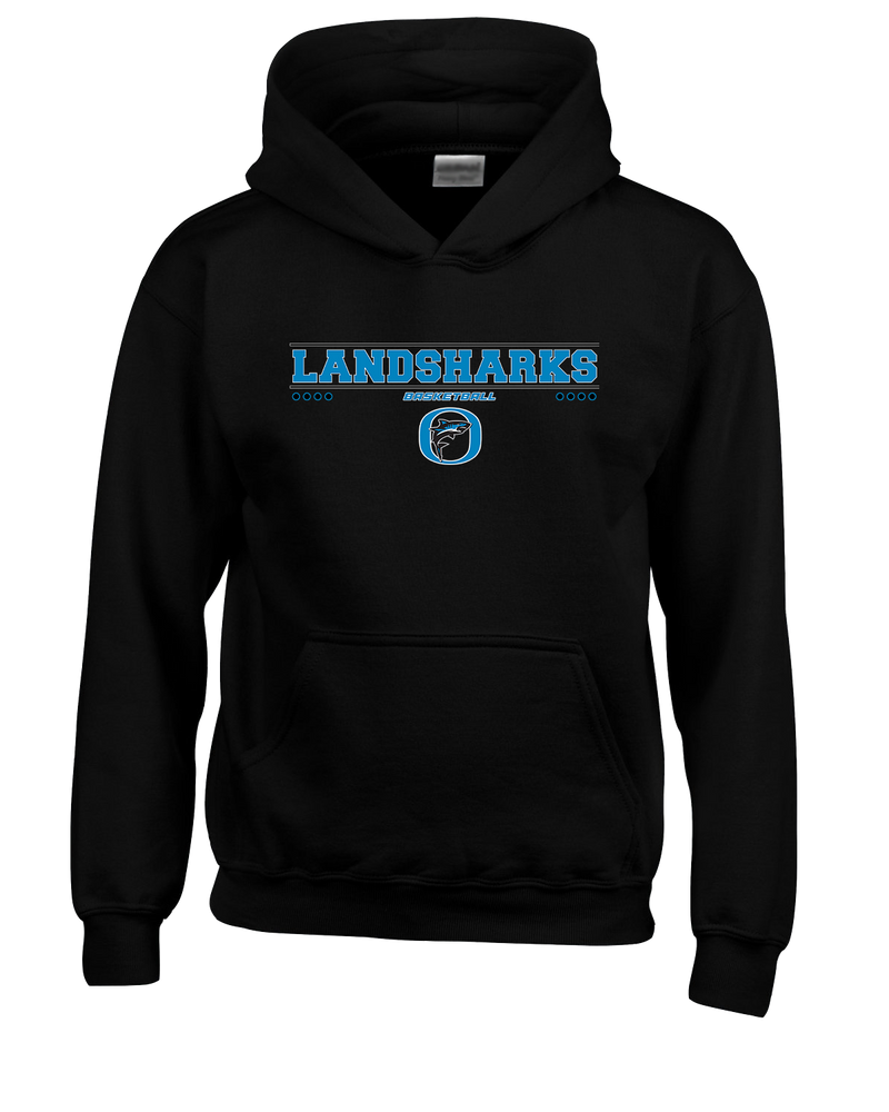 Oceanside Collegiate Academy Girls Basketball Border - Youth Hoodie