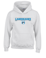 Oceanside Collegiate Academy Girls Basketball Border - Youth Hoodie
