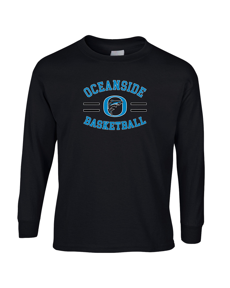 Oceanside Collegiate Academy Girls Basketball Curve - Mens Cotton Long Sleeve