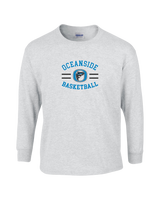 Oceanside Collegiate Academy Girls Basketball Curve - Mens Cotton Long Sleeve