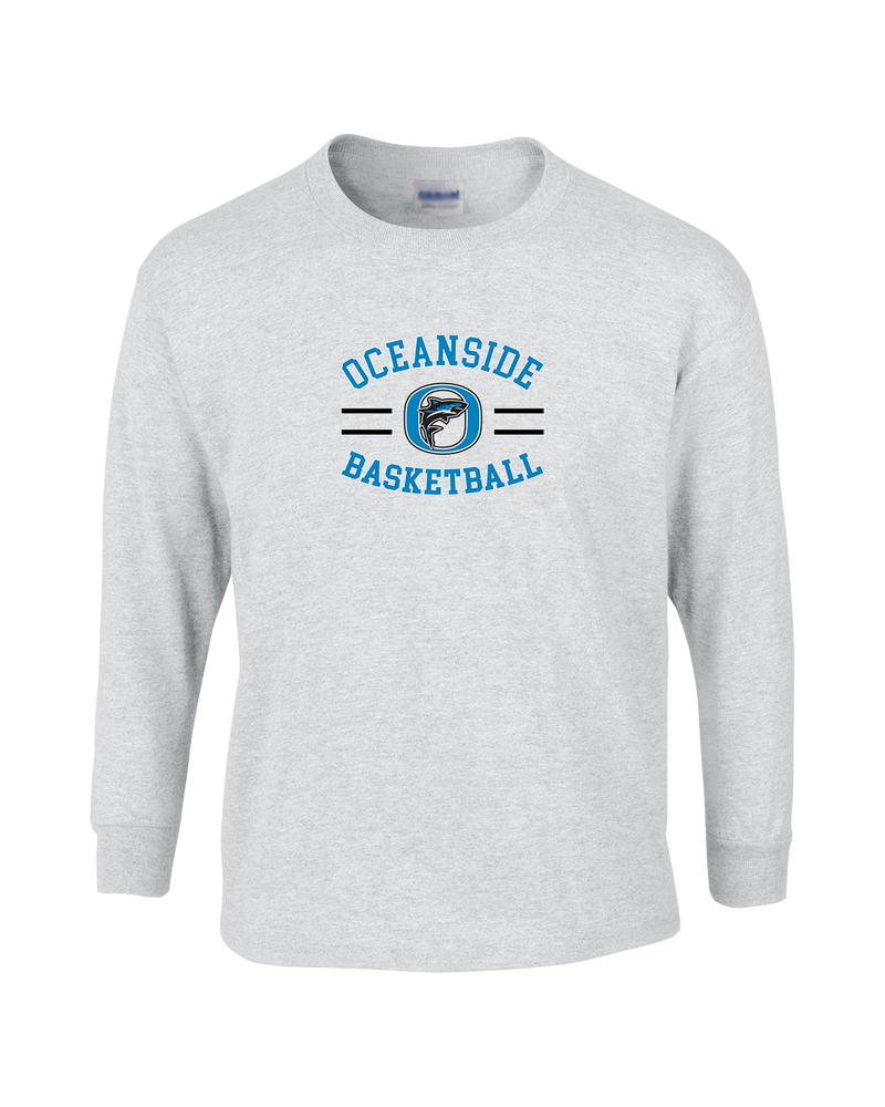 Oceanside Collegiate Academy Girls Basketball Curve - Mens Cotton Long Sleeve