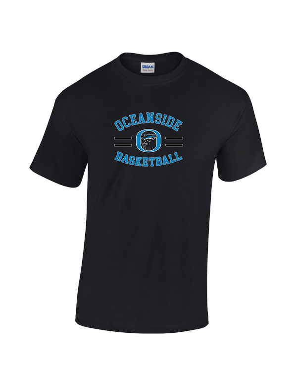 Oceanside Collegiate Academy Girls Basketball Curve - Cotton T-Shirt