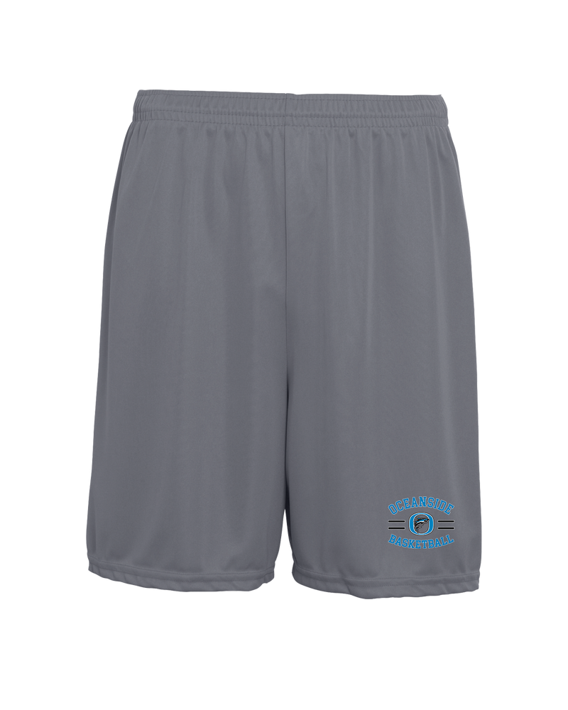 Oceanside Collegiate Academy Girls Basketball Curve - 7 inch Training Shorts