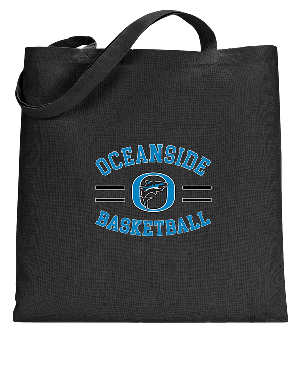 Oceanside Collegiate Academy Girls Basketball Curve - Tote Bag