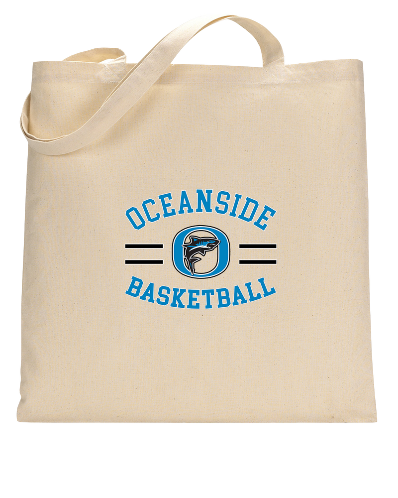 Oceanside Collegiate Academy Girls Basketball Curve - Tote Bag