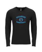 Oceanside Collegiate Academy Girls Basketball Curve - Tri Blend Long Sleeve