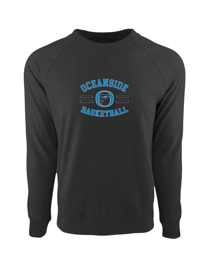 Oceanside Collegiate Academy Girls Basketball Curve - Crewneck Sweatshirt