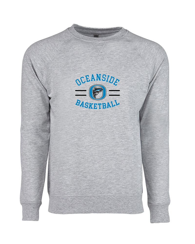 Oceanside Collegiate Academy Girls Basketball Curve - Crewneck Sweatshirt