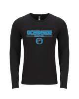 Oceanside Collegiate Academy Girls Basketball Keen - Tri Blend Long Sleeve
