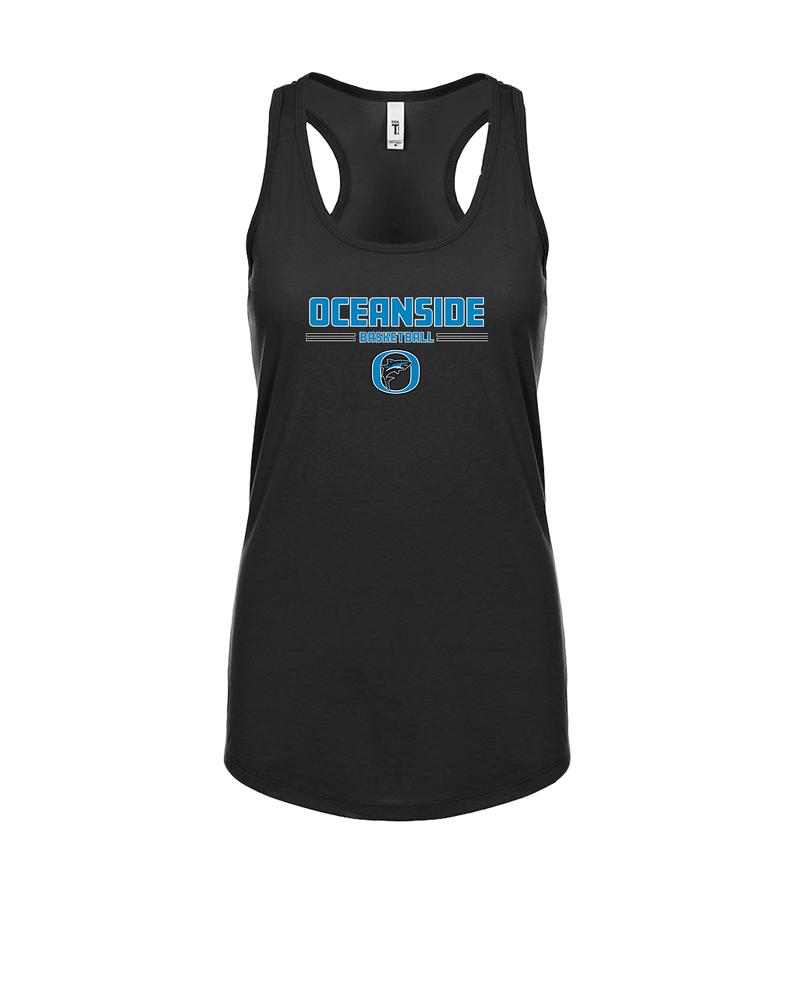 Oceanside Collegiate Academy Girls Basketball Keen - Womens Tank Top