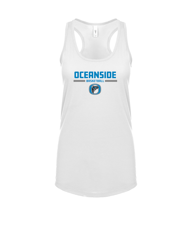 Oceanside Collegiate Academy Girls Basketball Keen - Womens Tank Top