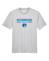 Oceanside Collegiate Academy Girls Basketball Keen - Youth Performance T-Shirt