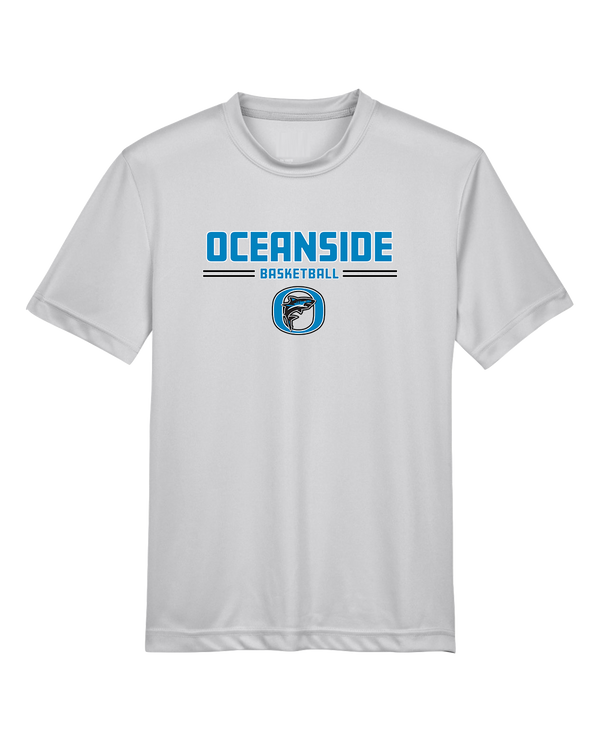 Oceanside Collegiate Academy Girls Basketball Keen - Youth Performance T-Shirt