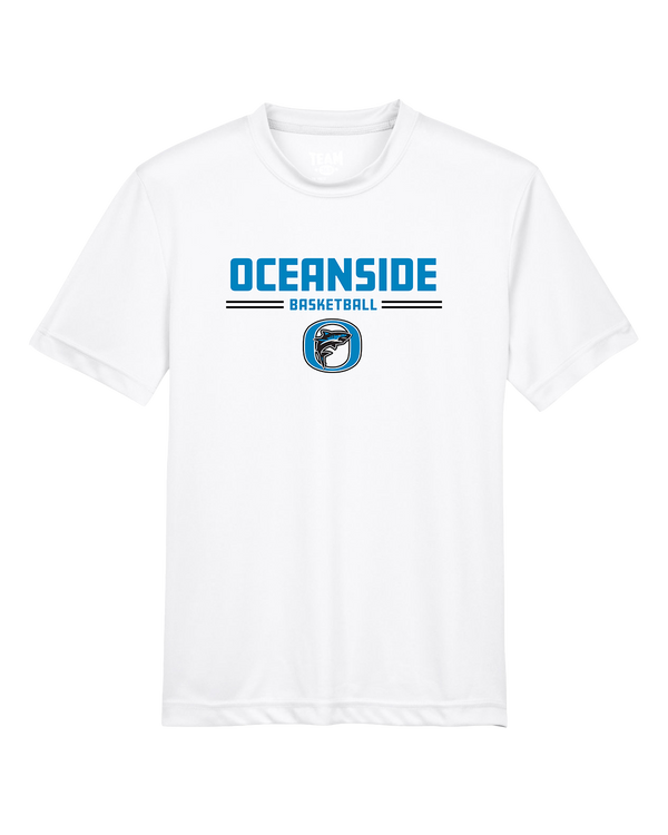 Oceanside Collegiate Academy Girls Basketball Keen - Youth Performance T-Shirt