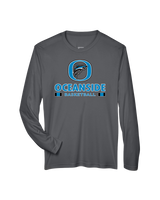 Oceanside Collegiate Academy Girls Basketball Stacked - Performance Long Sleeve