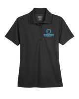 Oceanside Collegiate Academy Girls Basketball Stacked - Womens Polo